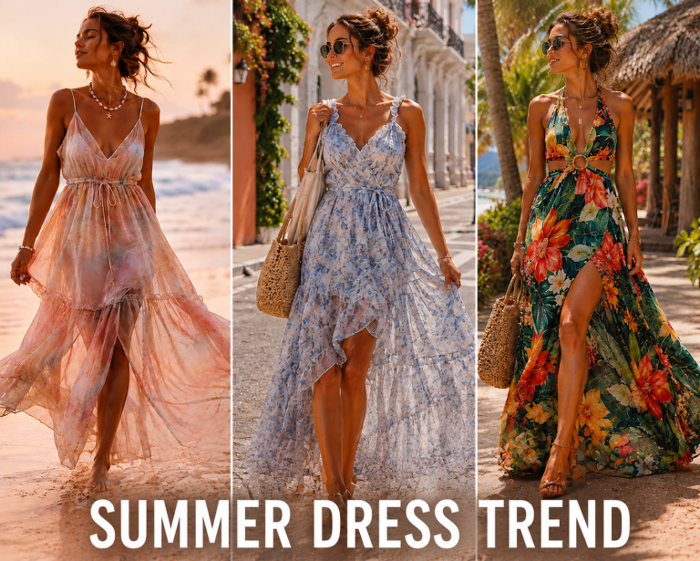 17+ Summer Dress Trends for Effortless Vacation Girl Style Summer Dress Trends for Effortless Vacation