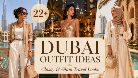22+ Dubai Outfit Ideas for a Classy and Glam Travel Look 22+ Dubai Outfit Ideas