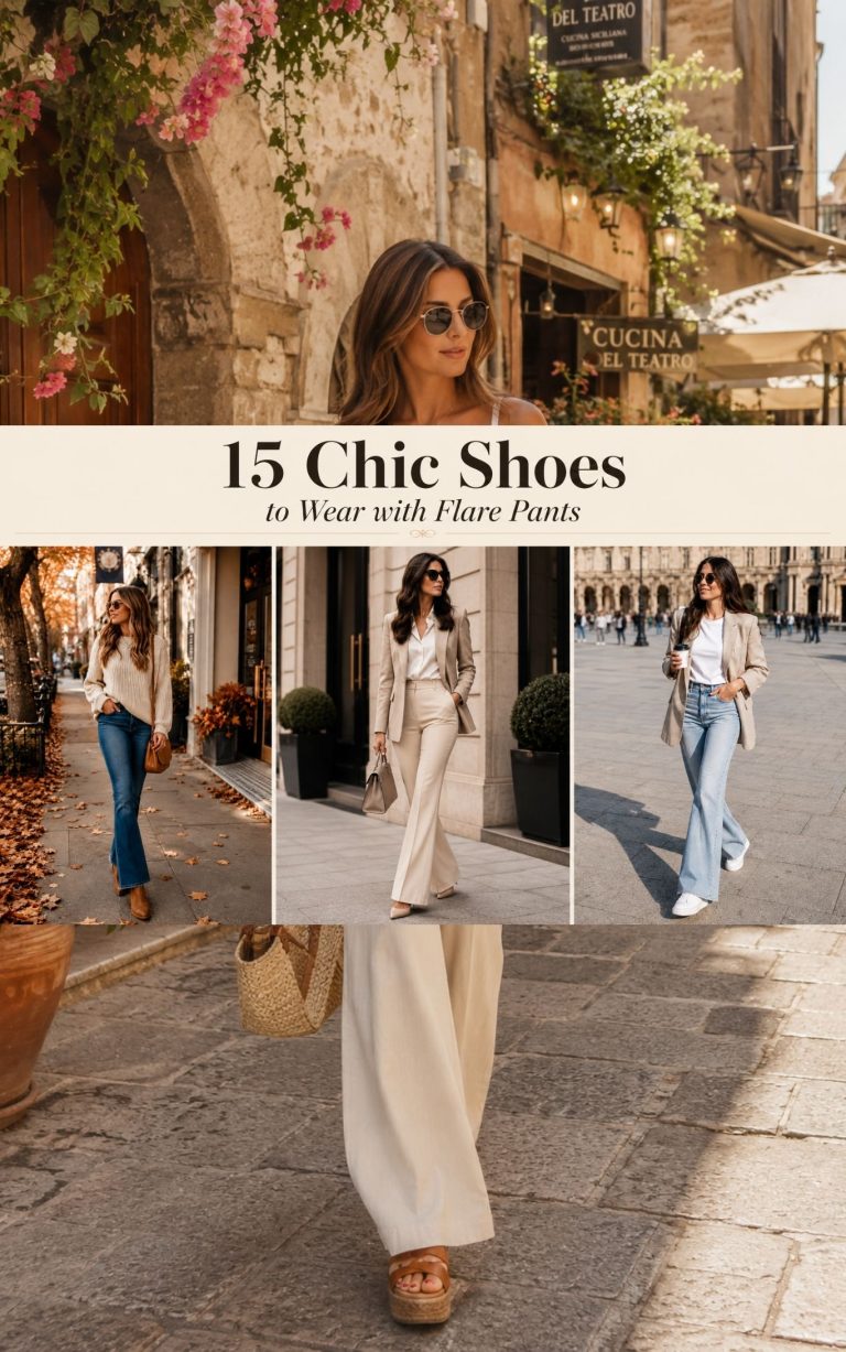 15 Chic Shoes to Wear with Flare Pants