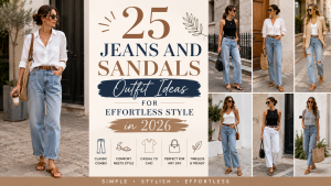 25 Jeans and Sandals Outfit Ideas for Effortless Style in 2026 23 Khaki Pants Outfit Ideas for